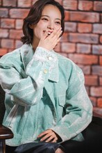 「As I Am -平手友梨奈、気のむくままに-」#1インタビュー収録の様子。