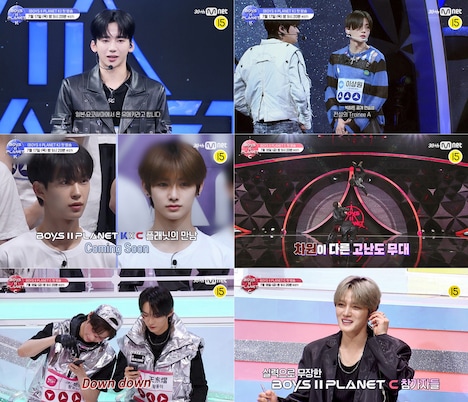 「BOYS II PLANET」1話より。©CJ ENM. All Rights Reserved.