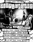 「DISPLEASURE(AOTEAROA / NZ)JAPAN TOUR with DEATHRO」フライヤー