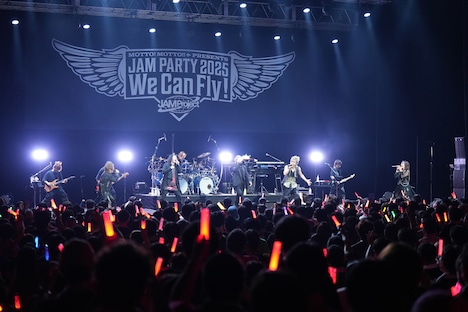 JAM Project「MOTTO! MOTTO!! + presents JAM PARTY 2025 ～ We Can Fly ! ～」の様子。
