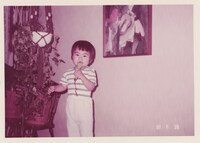 1歳8カ月の頃。