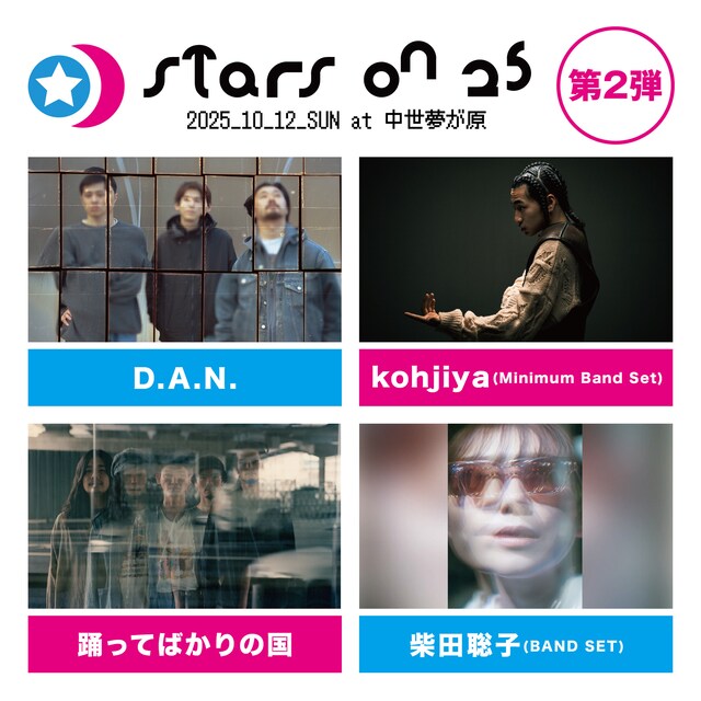 「STARS ON 25」ビジュアル