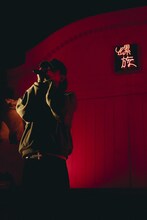 唾奇（撮影：佐藤潤平）