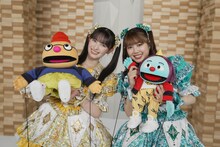 超ときめき♡宣伝部の菅田愛貴と吉川ひより。