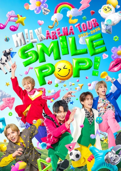 「M!LK ARENA TOUR 2025-2026『SMILE POP!』」キービジュアル