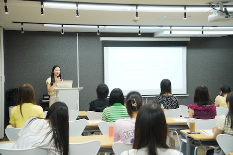 アイドルリスク対策講座の様子。