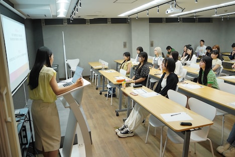 アイドルリスク対策講座の様子。