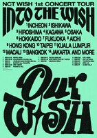 「NCT WISH 1st CONCERT TOUR INTO THE WISH : Our WISH in JAPAN」告知ビジュアル （NCT_OFFICIAL_JP X @NCT_OFFICIAL_JP）