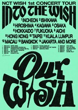 「NCT WISH 1st CONCERT TOUR INTO THE WISH : Our WISH in JAPAN」告知ビジュアル （NCT_OFFICIAL_JP X @NCT_OFFICIAL_JP）