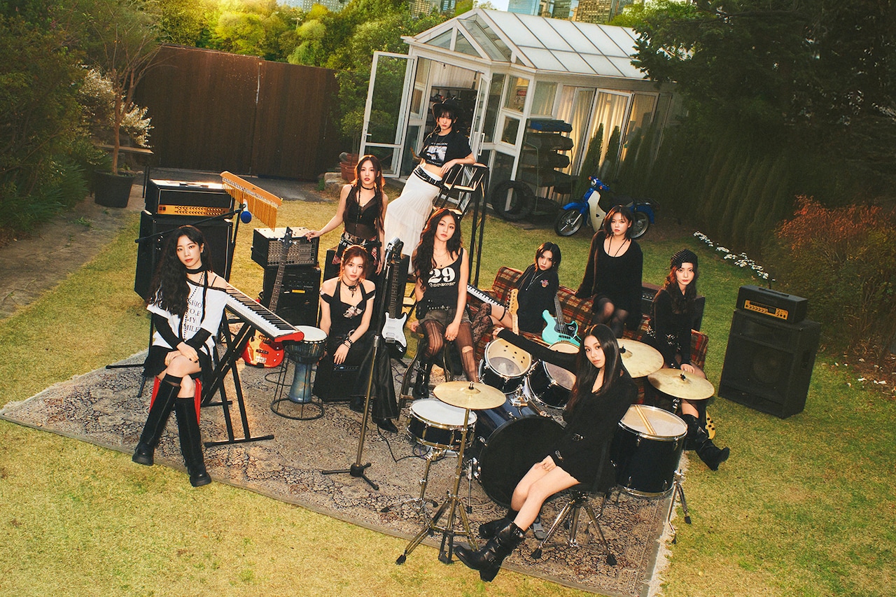 TWICEの新ビジュアル。