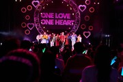 ONE LOVE ONE HEART「Oneman Live 2025 “SPARK of LOVE”」の様子。（撮影：撮影: 梁瀬玉実）