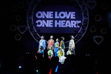 ONE LOVE ONE HEART「Oneman Live 2025 “SPARK of LOVE”」の様子。（撮影：撮影: 梁瀬玉実）