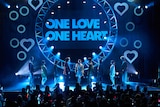 ONE LOVE ONE HEART「Oneman Live 2025 “SPARK of LOVE”」の様子。(撮影:撮影: 梁瀬玉実)
