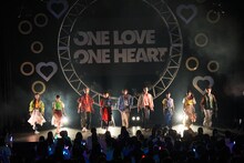 ONE LOVE ONE HEART「Oneman Live 2025 “SPARK of LOVE”」の様子。（撮影：撮影: 梁瀬玉実）