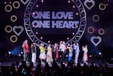 ONE LOVE ONE HEART「Oneman Live 2025 “SPARK of LOVE”」の様子。(撮影:撮影: 梁瀬玉実)