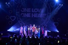 ONE LOVE ONE HEART「Oneman Live 2025 “SPARK of LOVE”」の様子。（撮影：撮影: 梁瀬玉実）