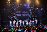 ONE LOVE ONE HEART「Oneman Live 2025 “SPARK of LOVE”」の様子。(撮影:撮影: 梁瀬玉実)