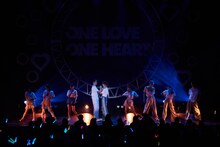 ONE LOVE ONE HEART「Oneman Live 2025 “SPARK of LOVE”」の様子。（撮影：撮影: 梁瀬玉実）