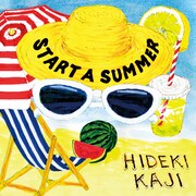 カジヒデキ「START A SUMMER」ジャケット