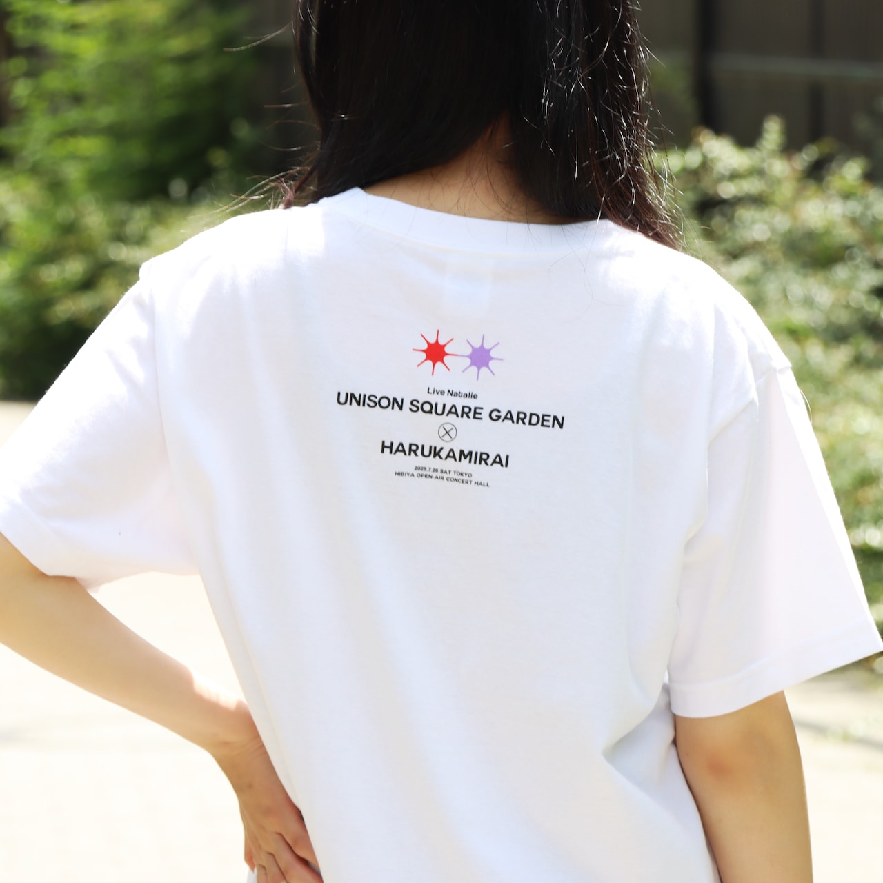 ハルカミライ LIVE EDITION Tee【WHITE】Mサイズ Tシャツ ハルカミライ LIVE EDITION Tee【グッズ】 | ハルカミライ