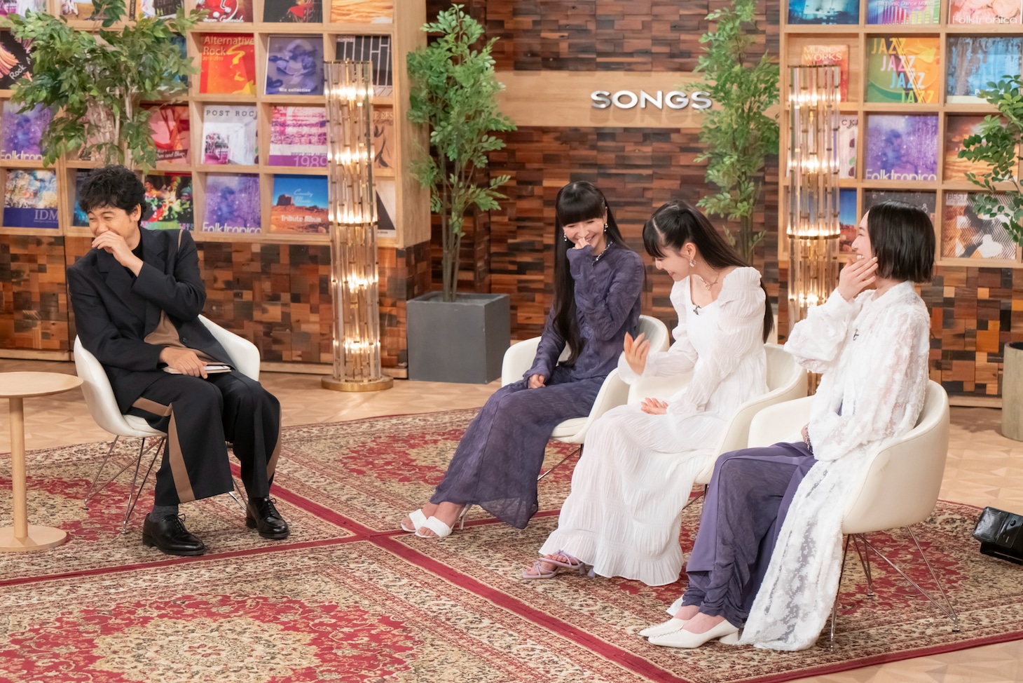 大泉洋とPerfume。©NHK
