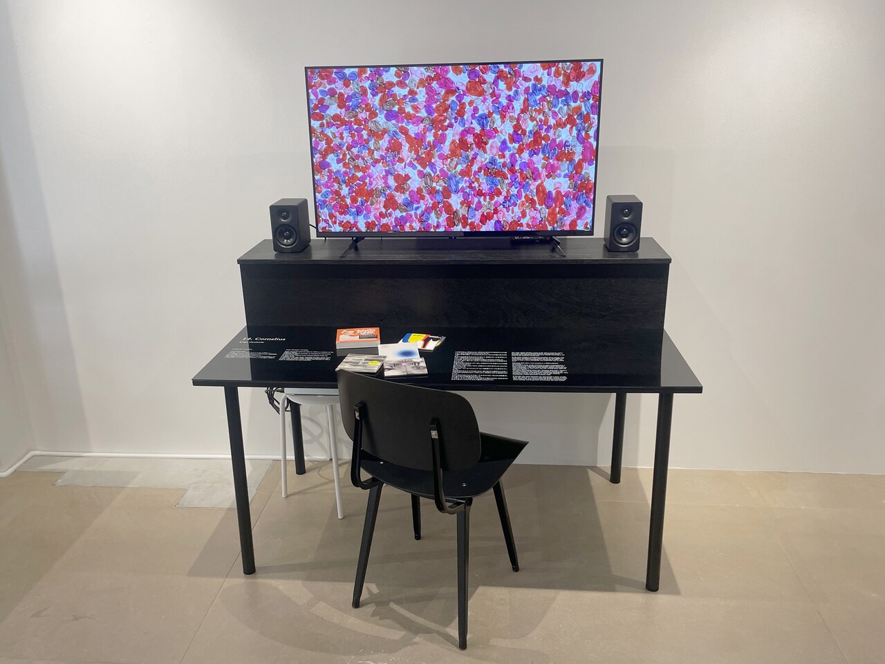 「Glow Within -Corneliusと13人の作家の声-」の様子。