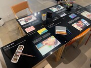 「Glow Within -Corneliusと13人の作家の声-」の様子。