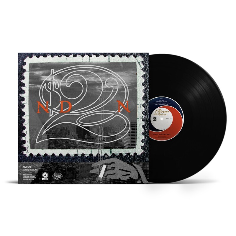 ISSUGI & GRADIS NICE「Day'N'Nite 2」アナログ盤イメージ