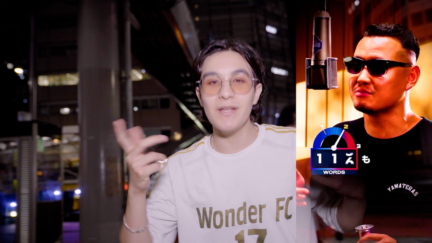 DANNY JIN「FxCK 排外主義（団結前夜Diss）」ミュージックビデオより。