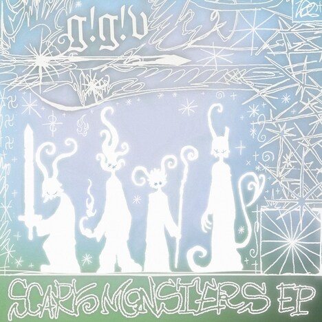 go!go!vanillas「SCARY MONSTERS EP」CD＋Blu-ray / CD＋DVDジャケット