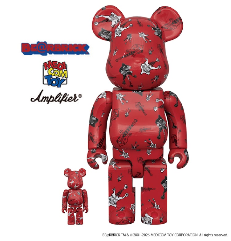 BE@RBRICK BUCK∞TICK 今井寿 RED Ver. 100% & 400% [画像ギャラリー 5 