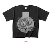 「LAST WISH & LIQUIDROOM 21st ANNIVERSARY」Tシャツのデザイン。