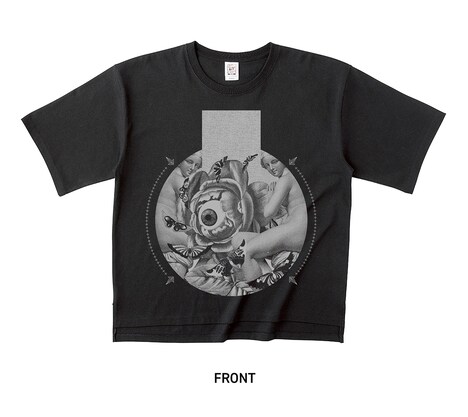 「LAST WISH & LIQUIDROOM 21st ANNIVERSARY」Tシャツのデザイン。