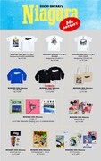 ナイアガラ・レコード企画展「Eiichi Ohtaki's NIAGARA 50th Odyssey」グッズラインナップ