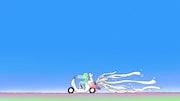 Stupid Kozo「Shakunetsu ft. さらさ」ビジュアライザーより。