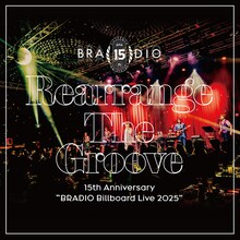 BRADIO「Rearrange The Groove」ジャケット