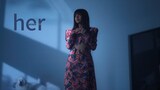 甲田まひる「her」ミュージックビデオのサムネイル。