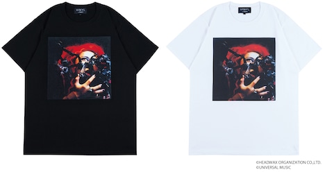 MLE VINYL by Amplifier “hide” HIDE YOUR FACE TEE