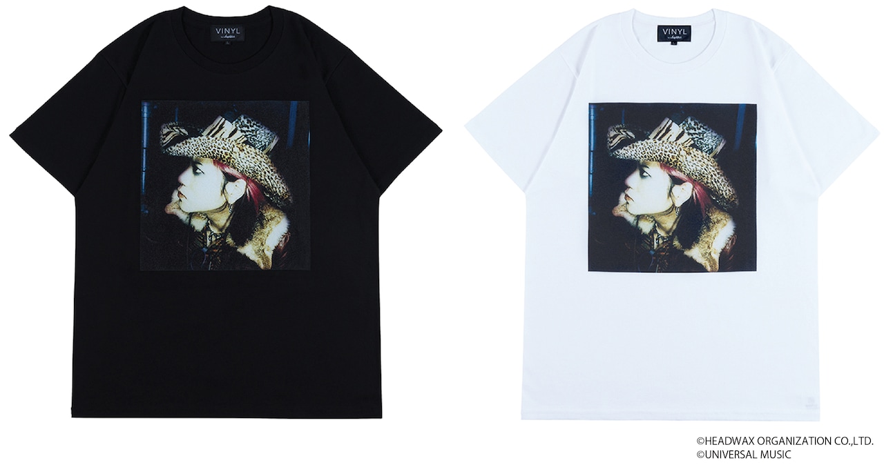 今井寿、hide、綾小路翔のアイテム発売 ライブフォトTシャツやBE