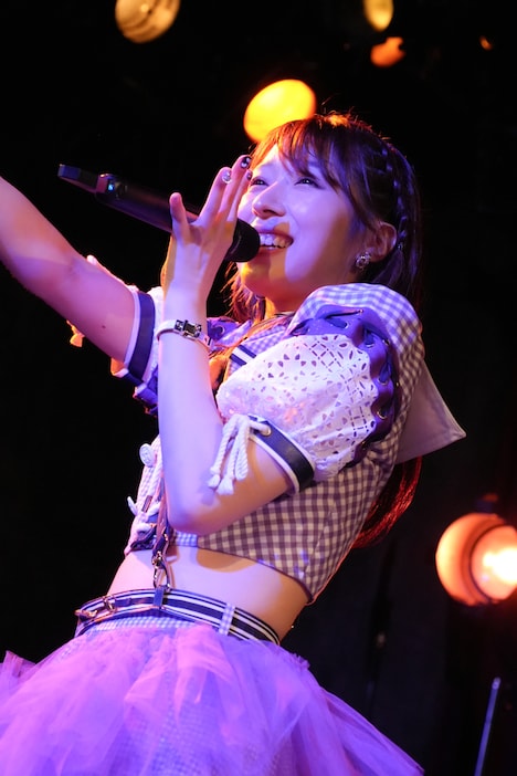 「いけいけハリウッド」をライブでやりたかった大黒柚姫（TEAM SHACHI）。