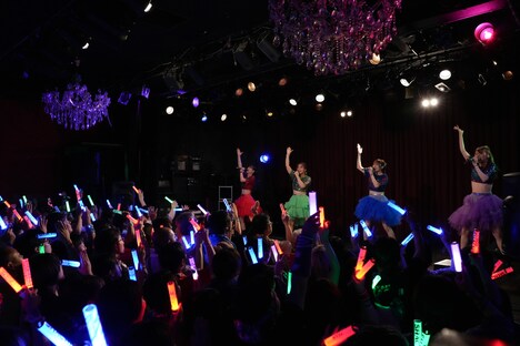 TEAM SHACHI「H.I.P. ORIGINAL SERIES ラストライブハウス（決）～君への想い感謝感激～」の様子。