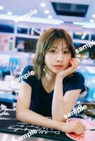 富田鈴花（日向坂46）1st写真集「鈴花サーキット」特典ポストカードデザイン（撮影：峠雄三）©光文社