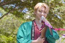 自身の“絶叫音声”を聞くユーキ。