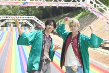 超特急のリョウガとユーキ。