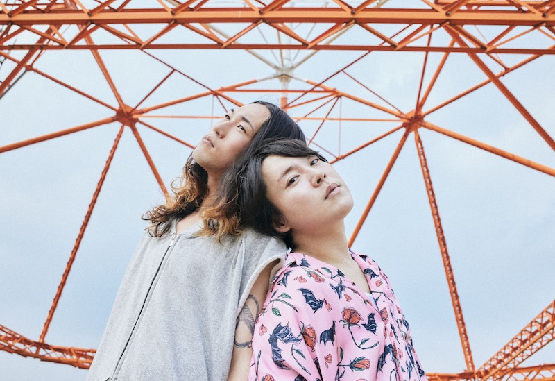 挫・人間。右が下川リヲ。