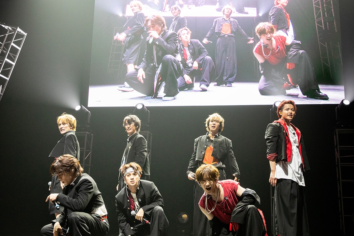 「Travis Japan World Tour 2025 VIIsual」ニューヨーク公演の様子。