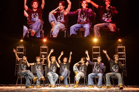 「Travis Japan World Tour 2025 VIIsual」ニューヨーク公演の様子。