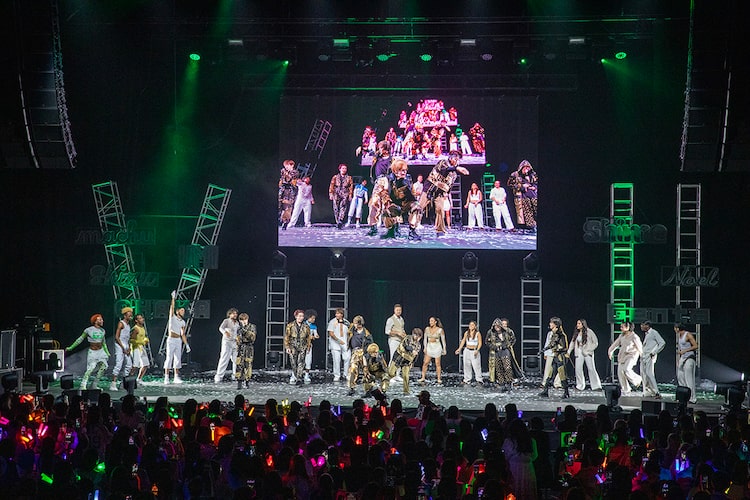 「Travis Japan World Tour 2025 VIIsual」ニューヨーク公演の様子。