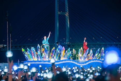 Mrs. GREEN APPLE「MGA MAGICAL 10 YEARS ANNIVERSARY LIVE ～FJORD～」の様子。（撮影：田中聖太郎）