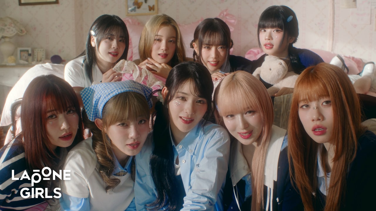 ME:I「THIS IS ME:I」ミュージックビデオのサムネイル。©LAPONE GIRLS
